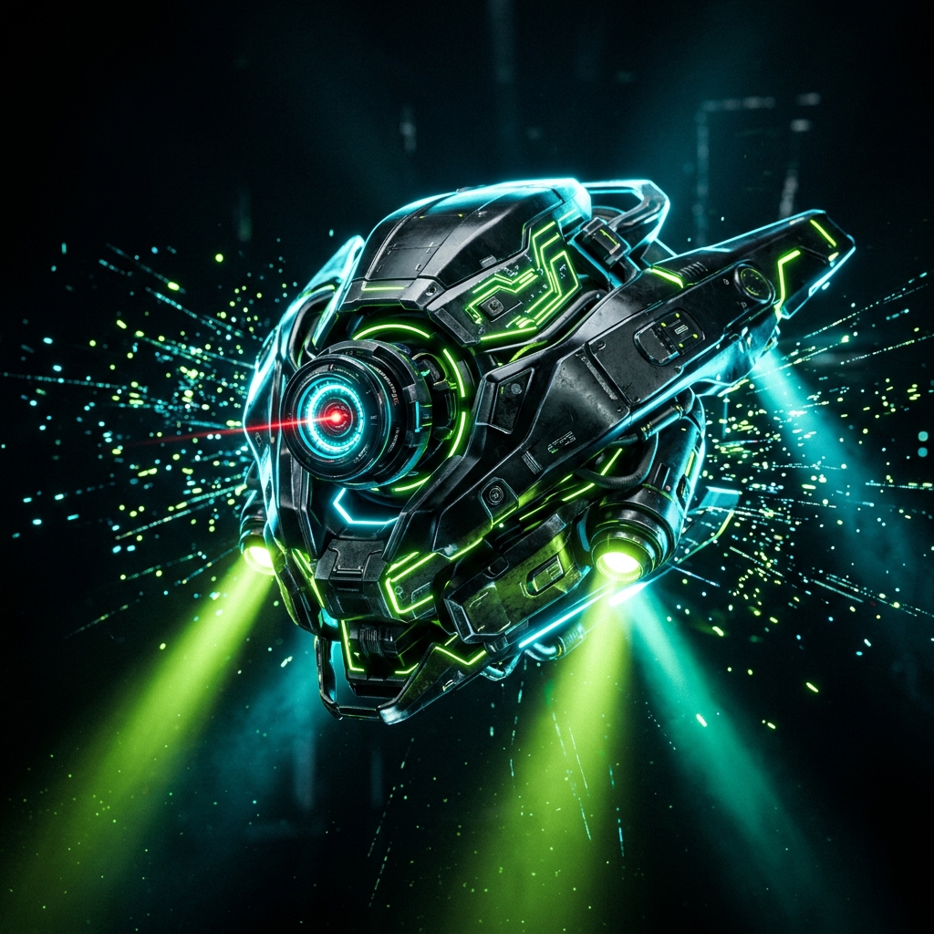 Autonomous Cyber Sentinel Drone